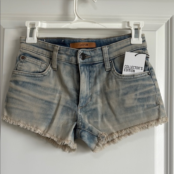 Joe's Jeans Denim Jean Shorts Frayed Hem Distressed - Picture 1 of 6